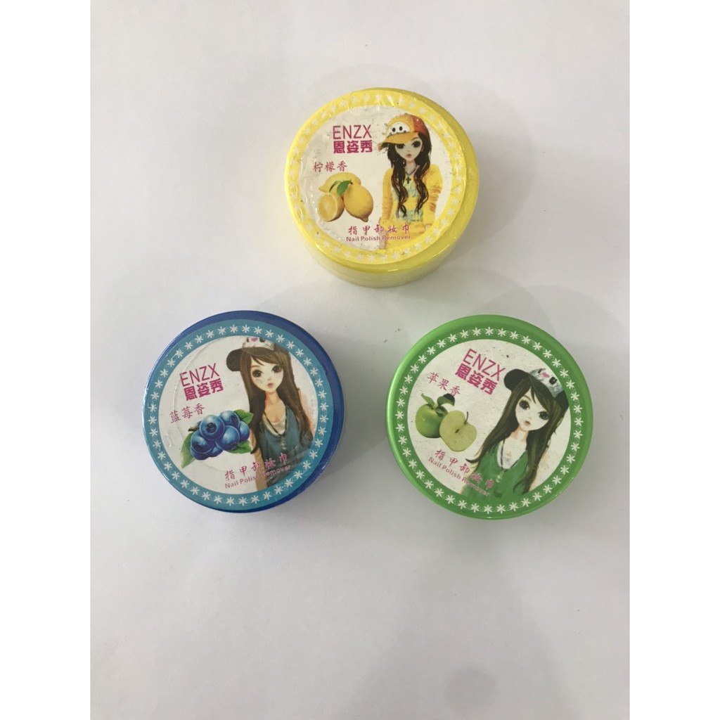 GIẤY THẤM ACETON LAU MÓNG TAY