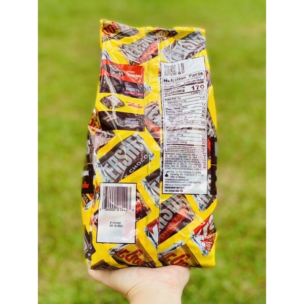 Socola Hershey’s Miniatures 1.58kg 180 viên