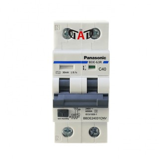 Aptomat chống giật (bảo vệ quá tải, ngắn mạch & chống dò điện) RCBO PANASONIC