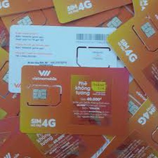 SIM 4G VIETNAMOBILE (COMBO GÓI 50 SIM)