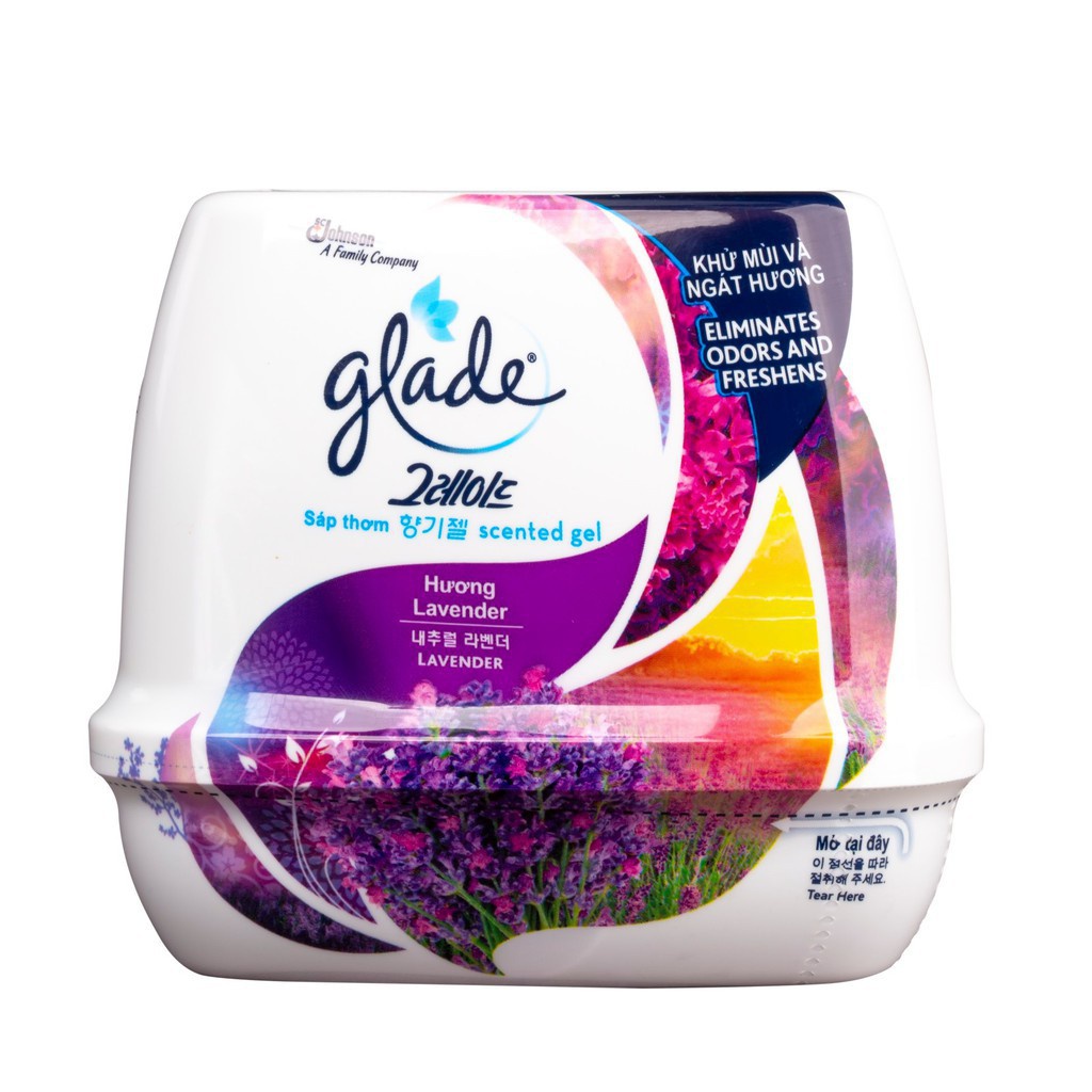 Sáp Thơm Để Phòng, xe hơi Khử Mùi Glade 180gr Thái Lan