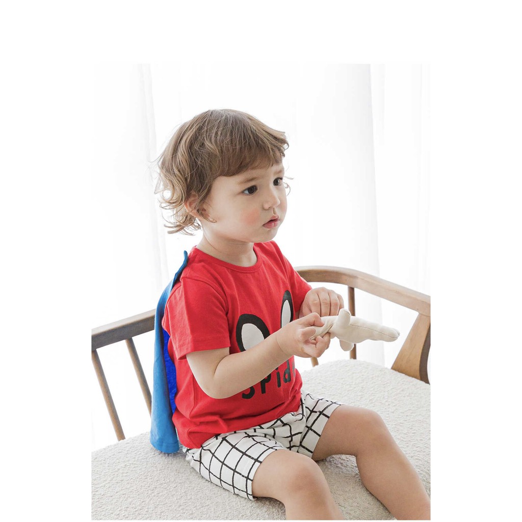Bộ Ngắn tay Cotton Bé Trai, Chất Liệu Cotton Giấy Hàn Quốc, Họa tiết Siêu Nhân Dễ Thương Mẫu Mới 2021