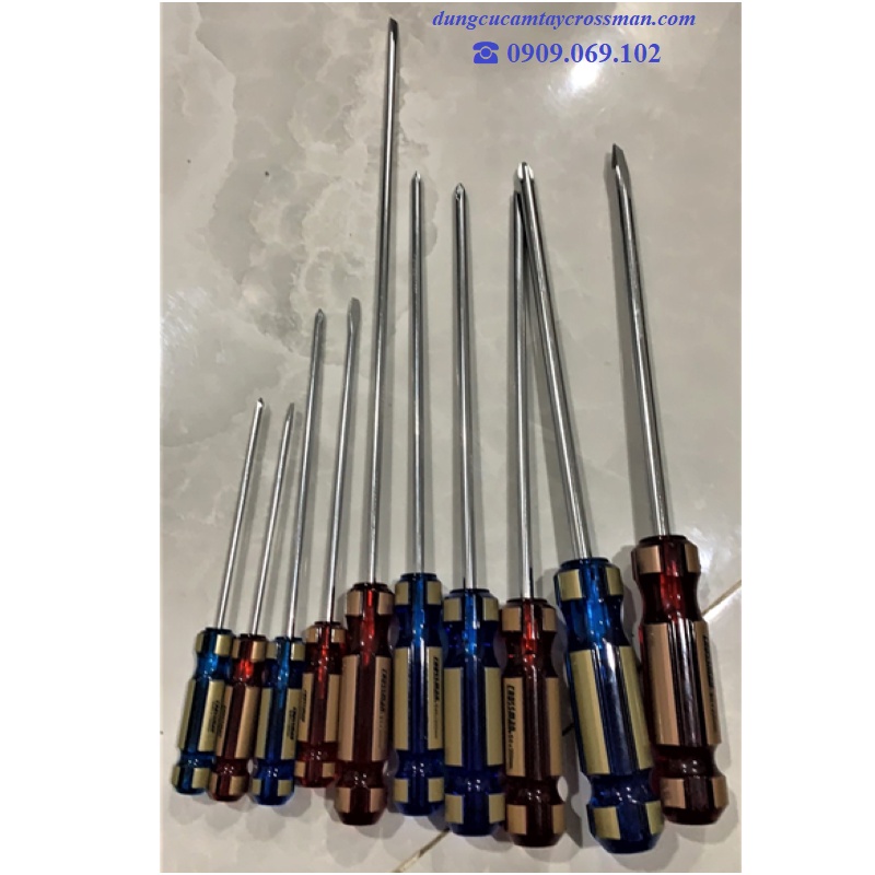 Tua vít bake, dẹp Crossman cán CR cao cấp