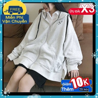 Áo khoác bomber nỉ nam nữ from rộng unisex phong cách hàn quốc