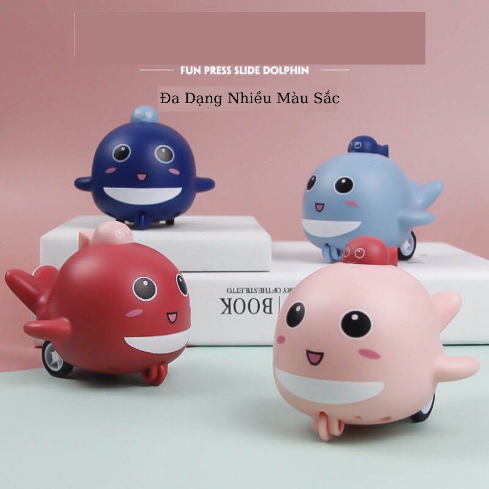 Đồ chơi cho bé mô hình cá heo con SIHIKA dễ thương đáng yêu XB802