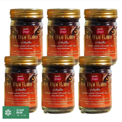Dầu cù là xoa bóp Hổ Tiger Thai Balm chính hãng Thái Lan 50gr