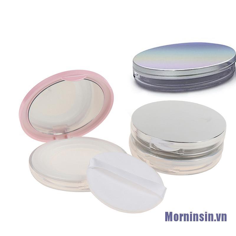 (Hàng Mới Về) Hộp Rỗng Đựng Mỹ Phẩm Có Gương Soi Tiện Dụng