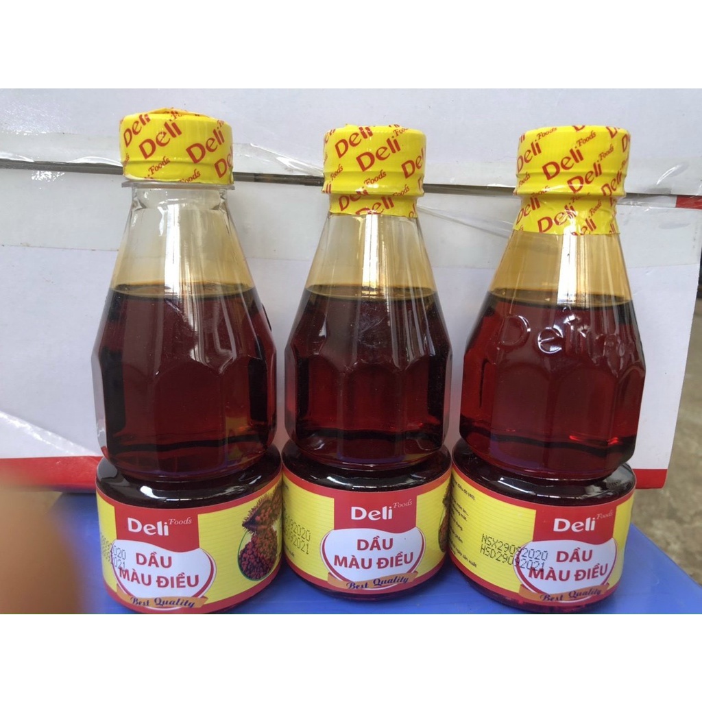 Dầu Điều Màu DELI chai 250ml