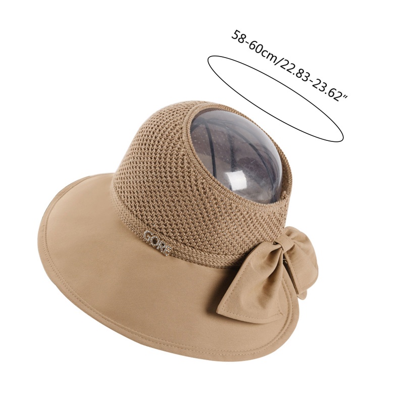 Nón Tai Bèo Vành Rộng Có Thể Gấp Gọn Thời Trang Đi Biển Mùa Hè