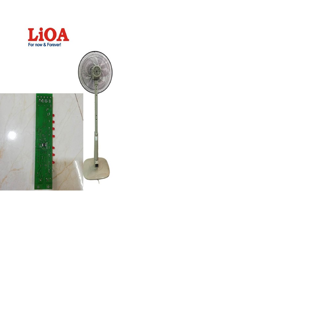 Mạch điều khiển quạt cây Lioa Q-409 thay thế cho mạch chính hãng