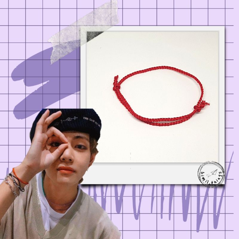 Vòng Đeo Tay Lấy Cảm Hứng Từ Bts V | Vòng Tay Kim TAEHYUNG | Vòng Tay Dây | Vòng Tay Thần Tượng | Vòng Tay Hàn Quốc | Vòng Tay Hàn Quốc