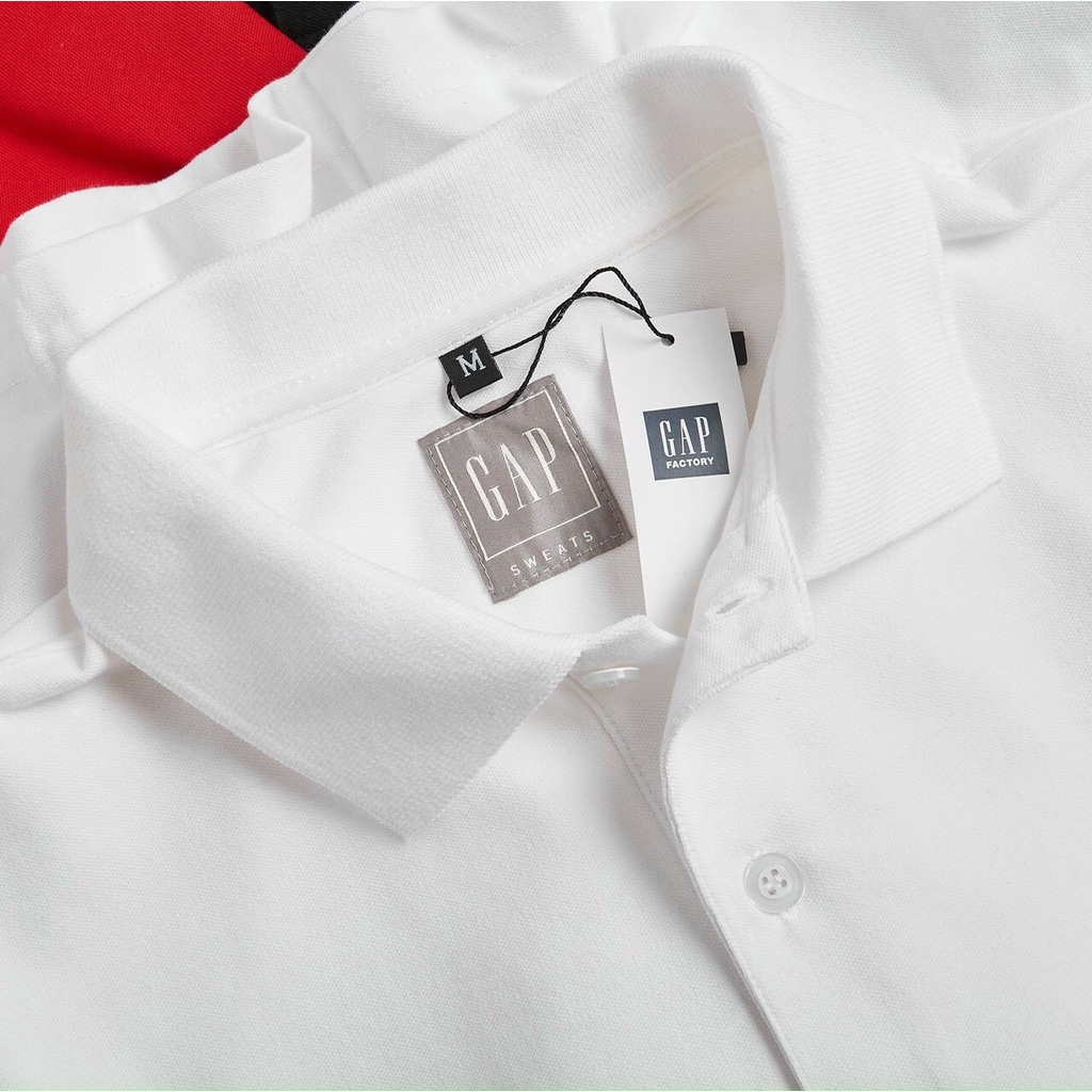 (Big size 3XL 4XL - 100kg) Áo thun polo nam trơn GAP ss2022 5M - Áo thun nam trung niên chất liệu cá sấu cao cấp