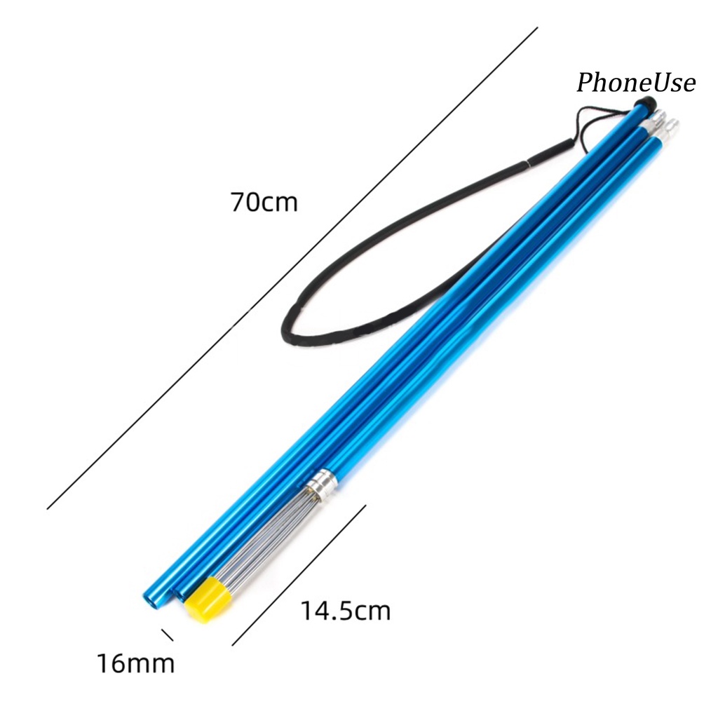 Pu Bộ 3 Dụng Cụ Câu Cá Bằng Hợp Kim Nhôm