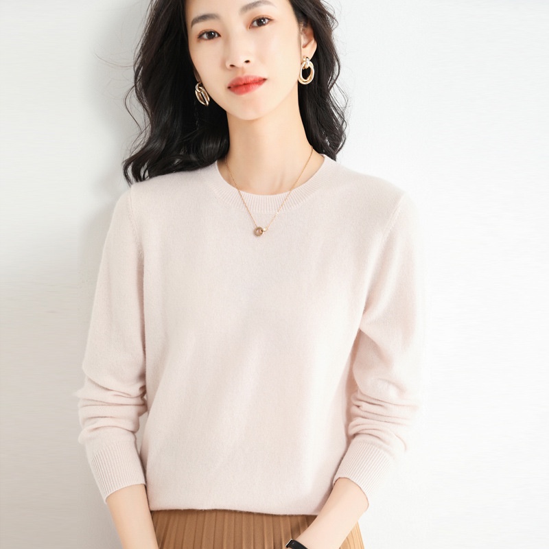 Áo Sweater Nữ Tay Dài Cổ Tròn
