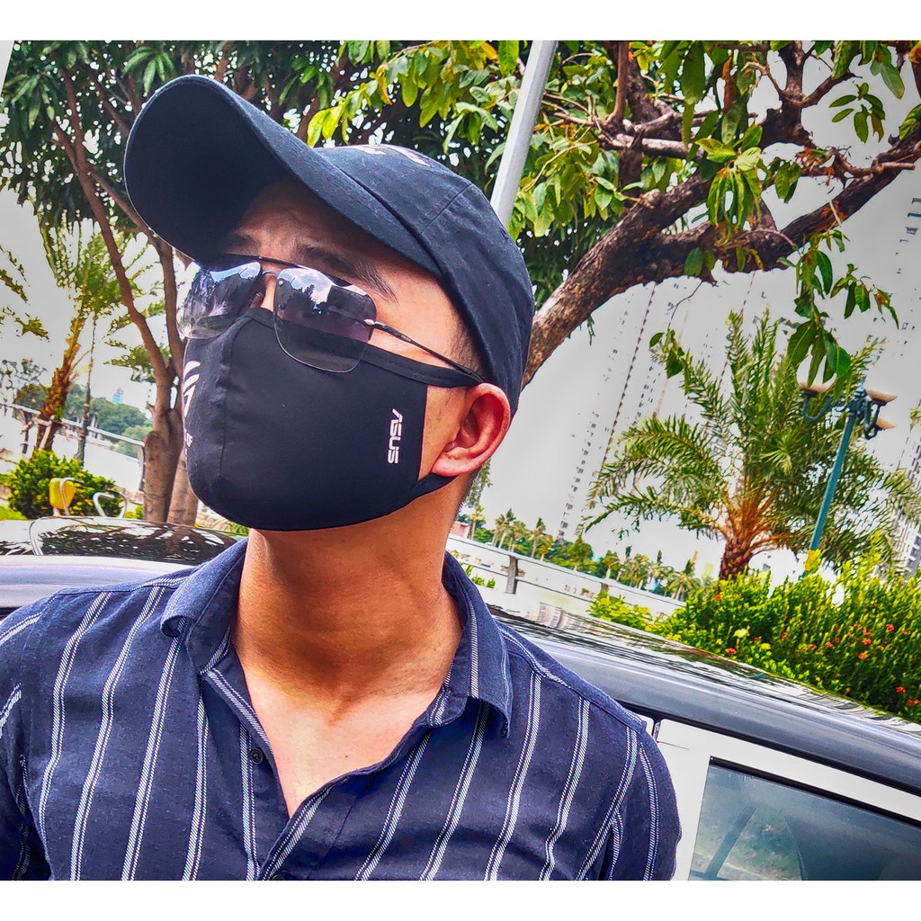 Khẩu Trang Vải 2 Lớp Đen Cho Game Thủ Rog Strix Phiên Bản Republic of Gamers Có Clip Thực Tế | BigBuy360 - bigbuy360.vn