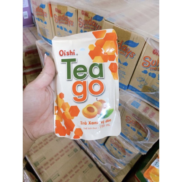 Combo 10 gói trà Oshi Teago mix vị