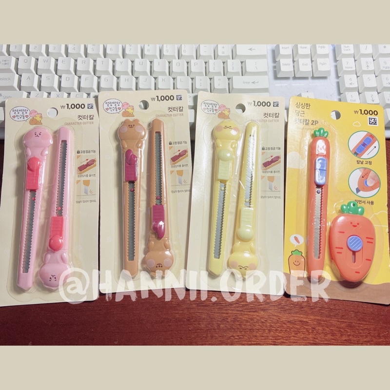 [DAISO HÀN] Dao rọc giấy hình dễ thương