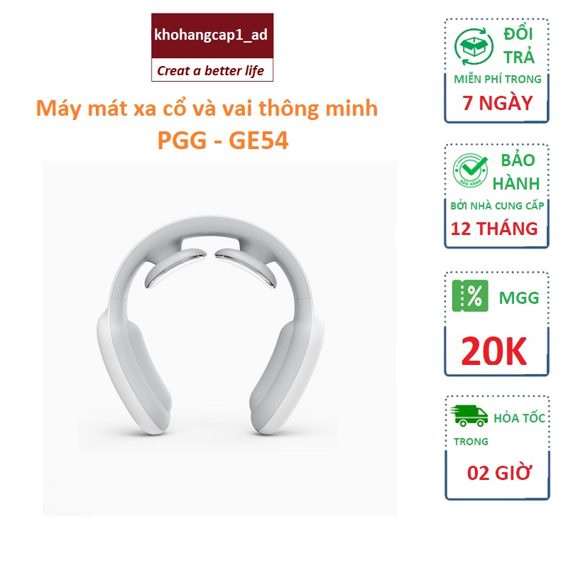 Máy mát xa cổ và vai thông minh PGG - GE54 - Khohangcap1_ad