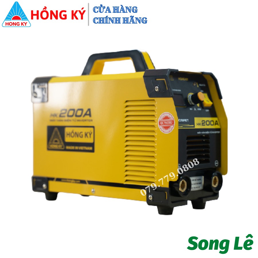 Máy hàn điện tử Hồng Ký HK 200A - Hàn Được Điện Yếu