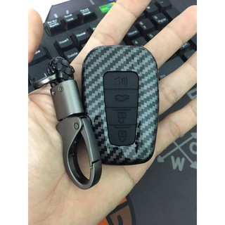 Ốp Chìa Khóa Carbon Xe Toyota Cross 2020 2021 ( Kèm móc khóa )