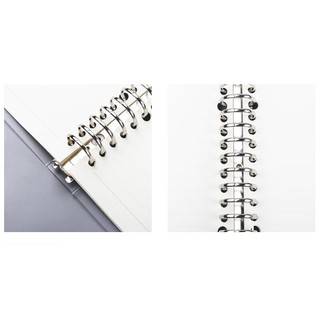 Sổ còng sắt bìa nhựa Basic A5, 120 trang