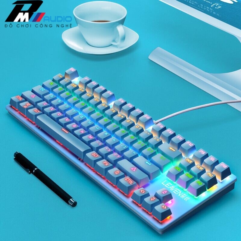 Bàn Phím Cơ Máy Tính Crack K550 PRO Led RGB 10 Chế Độ Khác Nhau, Chơi Game Dùng Văn Phòng Cực Đã