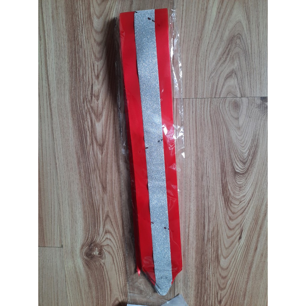 Nơ rút kim tuyến bản to 6.5cm gói hoa và quà trang trí