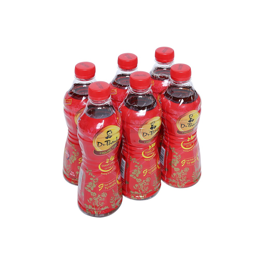 Lốc 6 chai trà thanh nhiệt Dr.Thanh 330ml