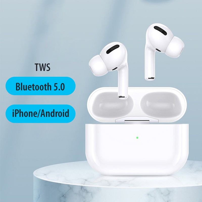 Tai nghe bluetooth kiểu dáng AirPods Pro, tai nghe chống ồn chất lượng tốt pin trâu, dùng cho iPhone, Huawei, oppo... | BigBuy360 - bigbuy360.vn