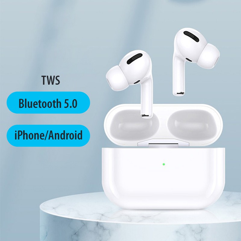 Tai nghe bluetooth kiểu dáng AirPods Pro3, tai nghe chống ồn chất lượng tốt pin trâu, dùng cho iPhone, Huawei, oppo...