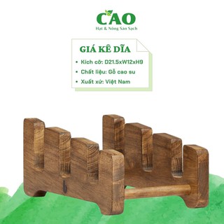 GIÁ KÊ ĐĨA/THỚT/NẮP NỒI BẰNG GỖ TRANG TRÍ TIỆN ÍCH