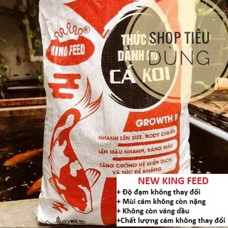 8kg cám cá koi king feed NEW, thức ăn cá koi 42% đạm 8 kg