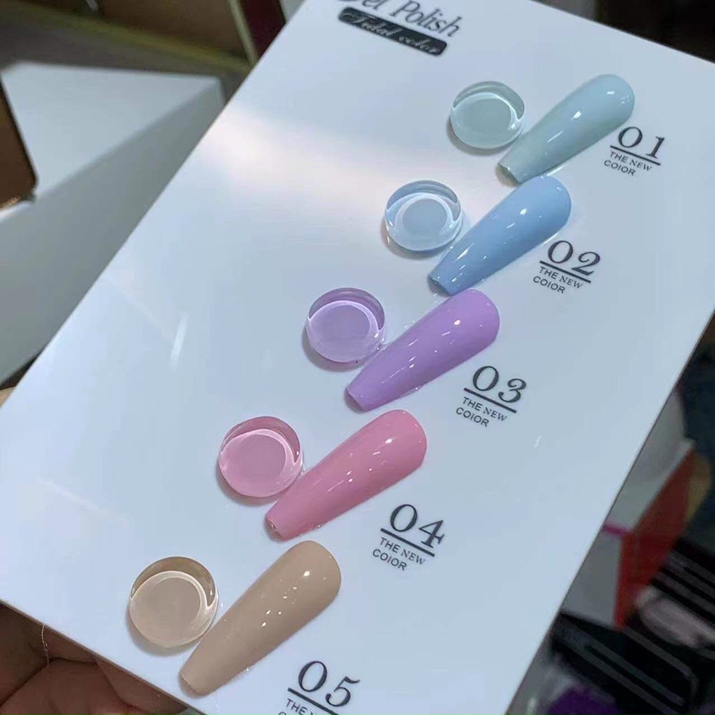Sơn Very Good Nail chính hãng Hàn Quốc set 5 màu