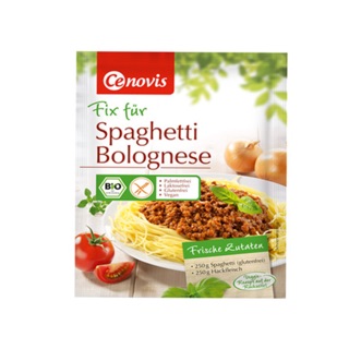 Bột làm sốt mỳ Spagetti hữu cơ Cenovis