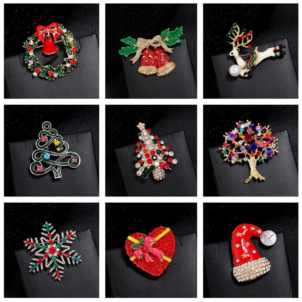 MELODG Ghim Cài Áo Hình Chuông Giáng Sinh