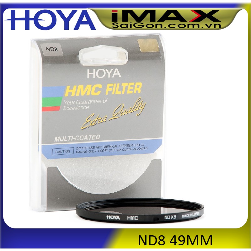 KÍNH LỌC FILTER HOYA HMC ND8 49MM ( Chính hãng TCI phân phối)