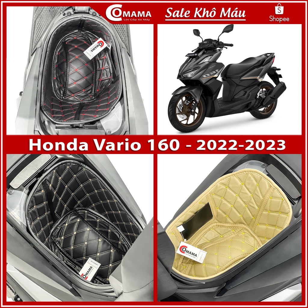 Lót Cốp Xe Máy Chống Sốc Cách Nhiệt Và Chống Thấm Xe Vario 160 2022-2023 - Bảo Hành 5 Năm