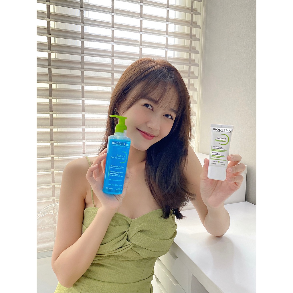 Kem Dưỡng Giảm Mụn Sưng Đỏ Nhạy Cảm Bioderma Sebium Sensitive 30ml - Khongcoson