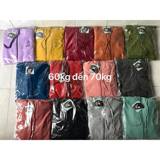 Áo khoát chống nắng size đại cho người trên 60kg