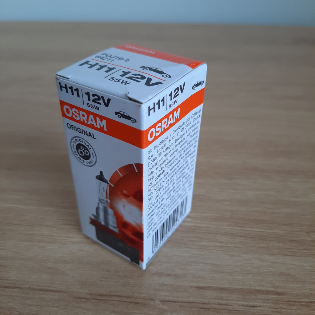 Bóng đèn ô tô xe máy hãng OSRAM tiêu chuẩn 12V halogen 55W | H1 H3 H4 H7 H11