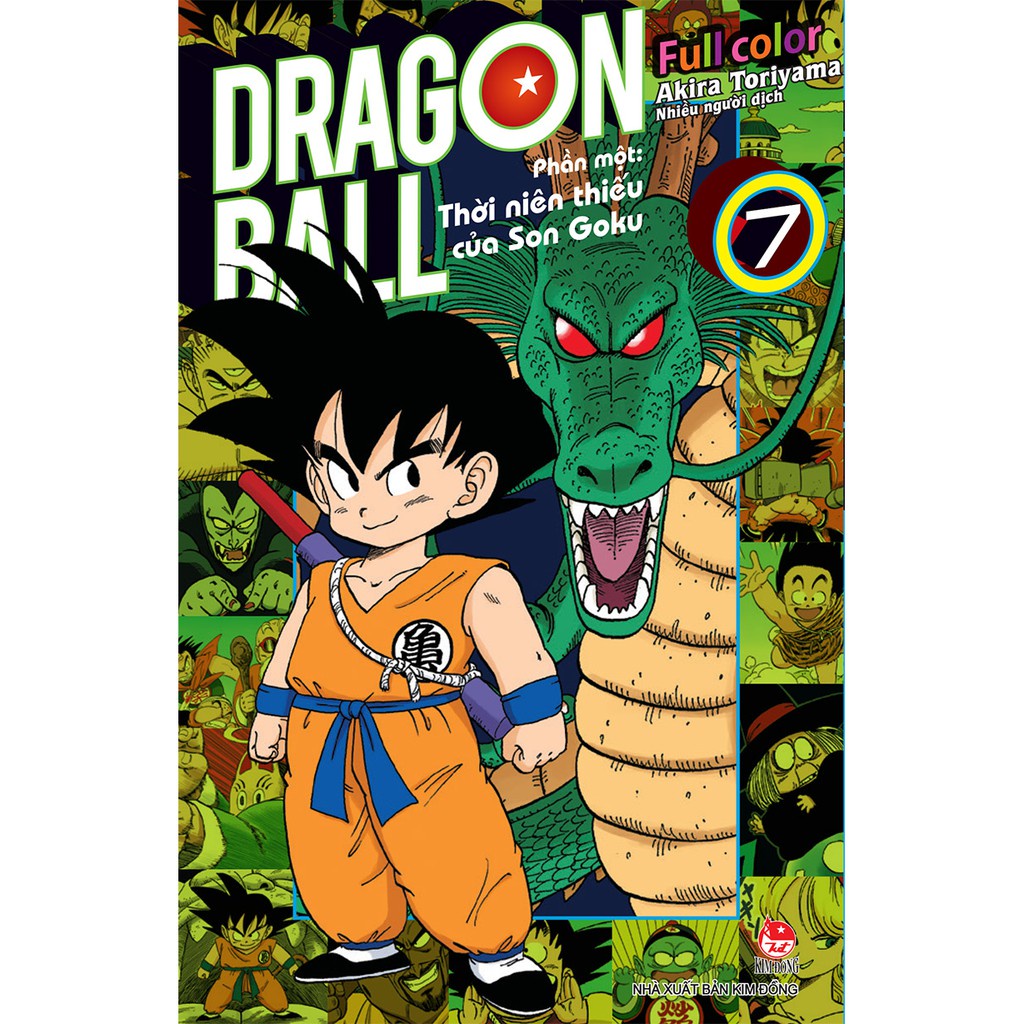 Truyện tranh - Drgon Ball full color - Phần I - Thời Niên Thiếu Của Son Goku ( Tập 1-8)