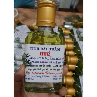 Combo 5 chai tinh dầu chàm huế lọ tròn 5 chai tinh dầu chàm hếu lọ dẹp