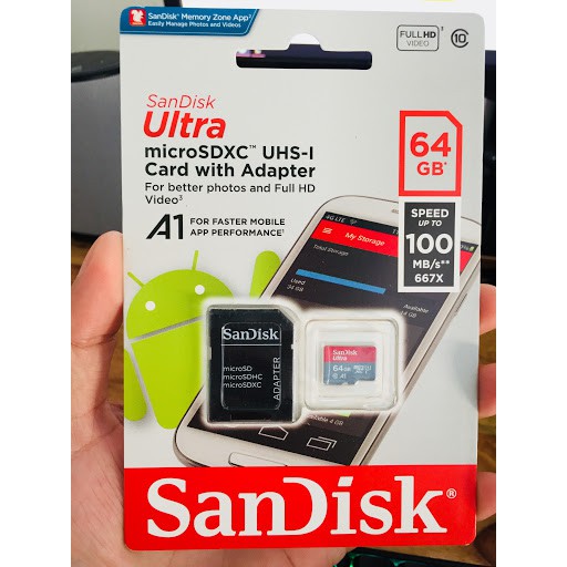 [Giảm giá sốc]Thẻ Nhớ MicroSDHC SanDisk Ultra 64GB 32GB Upto 80MB/S - Cam kết hàng chất lượng - Bảo hành 5 năm ! | BigBuy360 - bigbuy360.vn