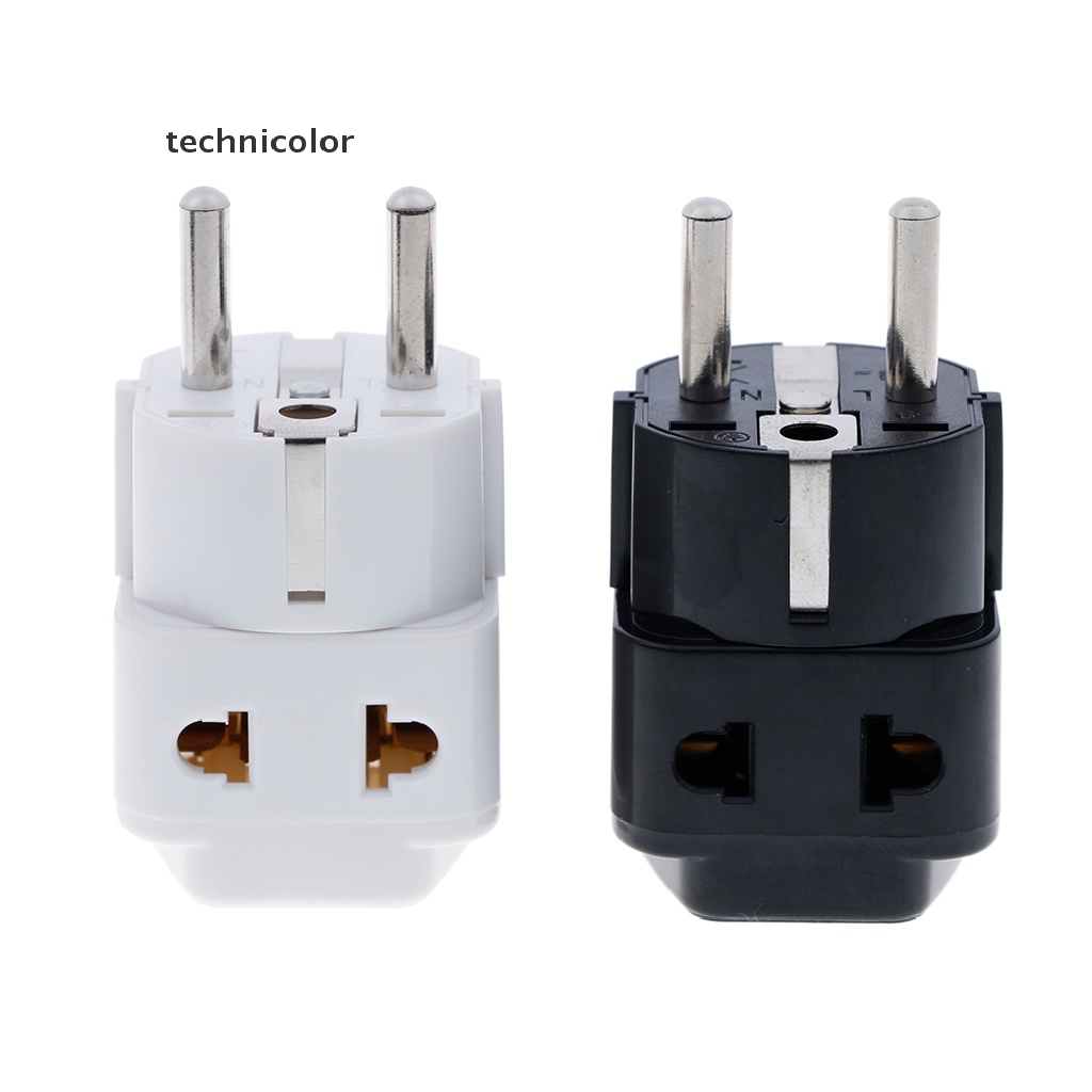 Phích Cắm Chuyển Đổi 1 Sang 2 Ổ Cắm 5mm UK / US / EU / AU 2 / 3 Chấu