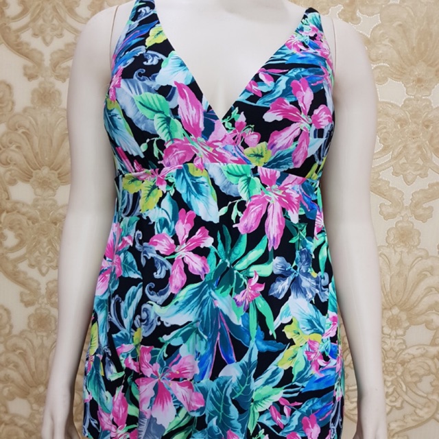 Bộ bơi đầm size ngoại cỡ tắm biển size 60-95kg