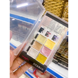 màu nước vẽ nail set 6 màu