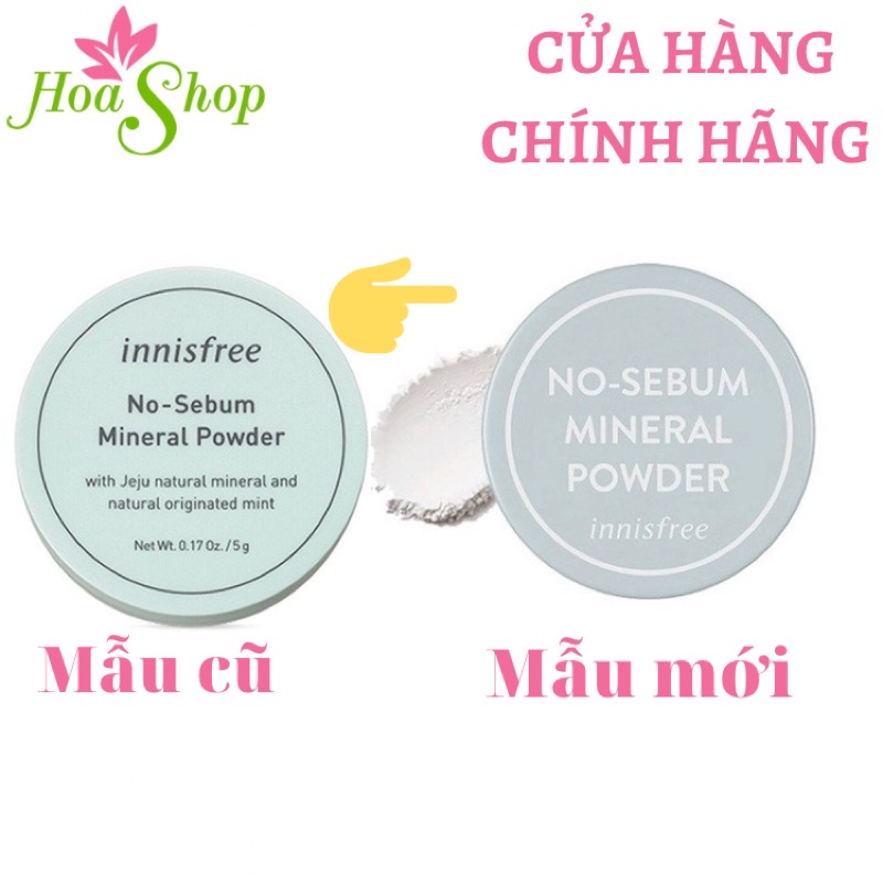 Phấn phủ kiềm dầu dạng bột innisfree