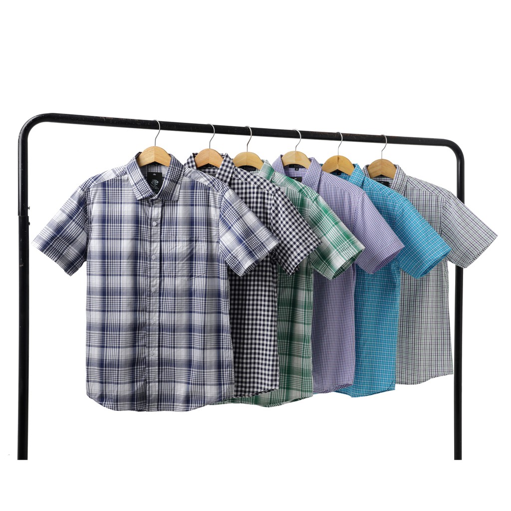 [Mã FAMALLT5 giảm 15% đơn 150K] Áo sơ mi nam caro cao cấp ngắn tay Bonado BNT205 | BigBuy360 - bigbuy360.vn