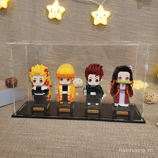 Mô Hình Đồ Chơi Lắp Ráp Lego Hình Bánh Xe Kimetsu No Yaiba Tanjirou Nezuko