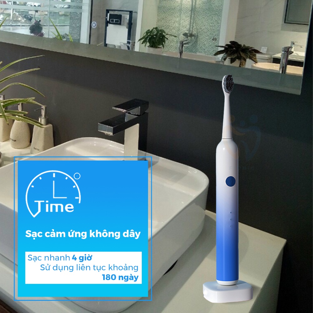 Bàn Chải Đánh Răng Lông Mềm, Công Nghệ Sóng Âm Sonic X7, Chải Sạch Mảng Bám Phù Hợp Cho Người Niềng Răng